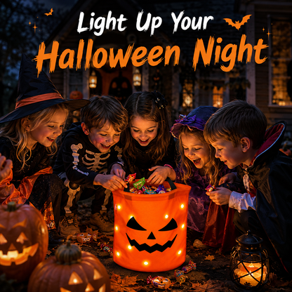 🎃 LED Glowing Halloween Pumpkin Bag