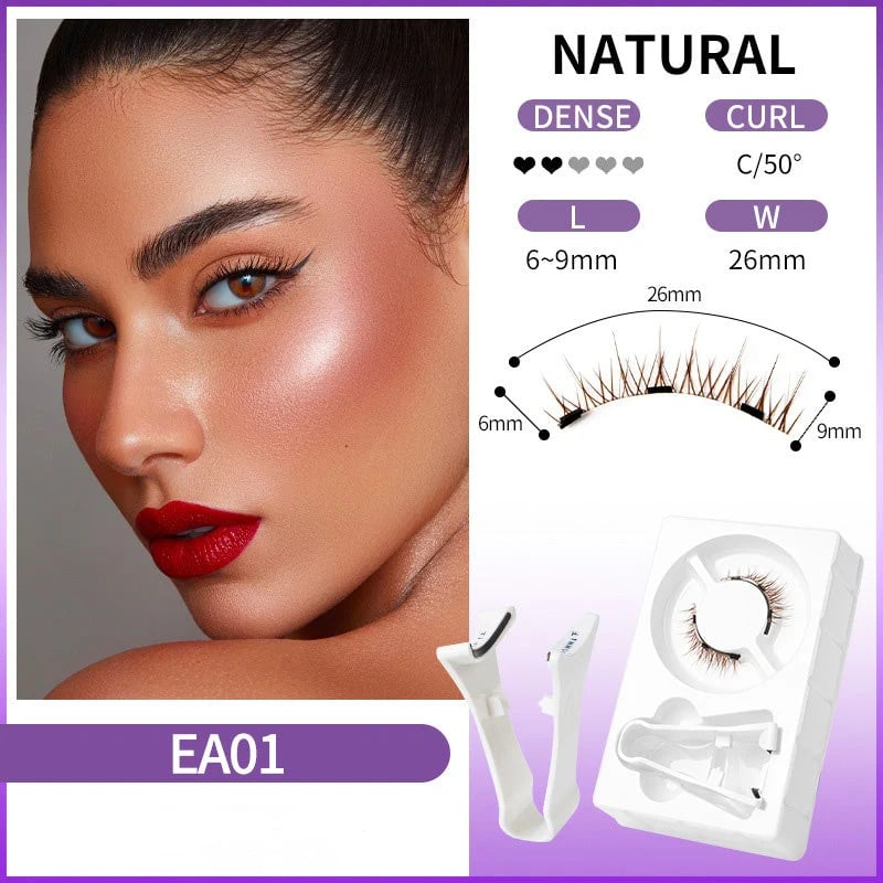 🎁 BUY 1 GET 1 FREE! ✨💗Reusable Magnetic Eyelashes with Applicator