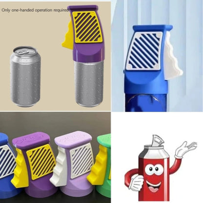 3D Printed Beverage Can Opener One-Press, Zero Mess