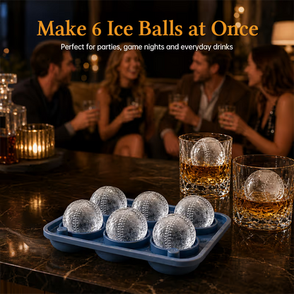 ⚾ Baseball Ice Ball Mold