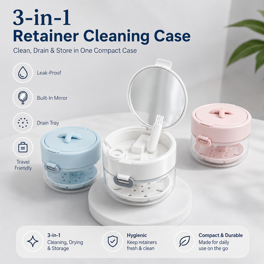 3-in-1 Retainer Cleaning Case