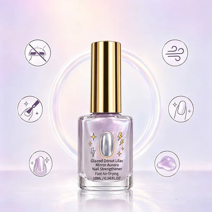 💅Lilac Glossy Mirror Nail Strengthener