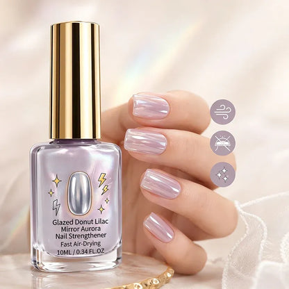 💅Lilac Glossy Mirror Nail Strengthener