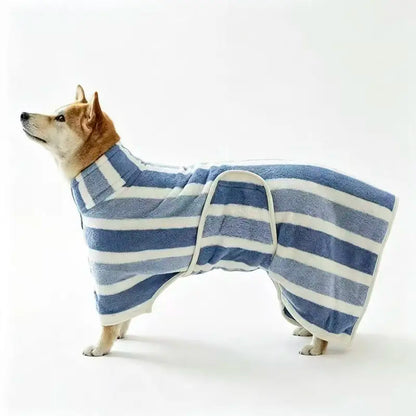 Full Coverage Doggy Bath Towel Pet Robe