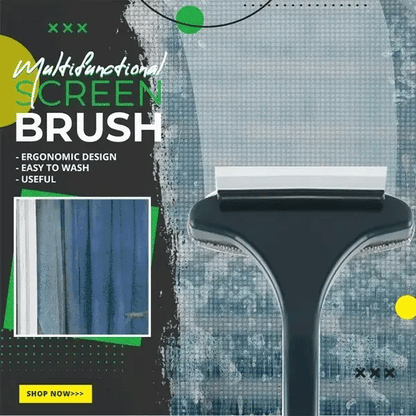 ✨2 in 1 Multifunctional Window Screen Cleaning Brush |Mesh Screen Cleaner 🔥