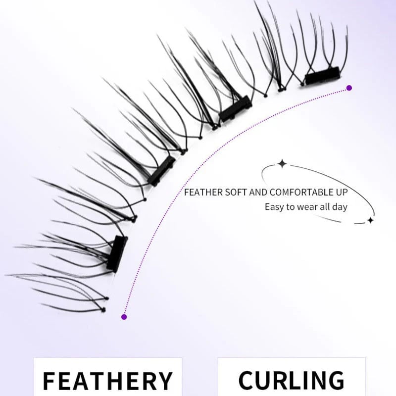 🎁 BUY 1 GET 1 FREE! ✨💗Reusable Magnetic Eyelashes with Applicator