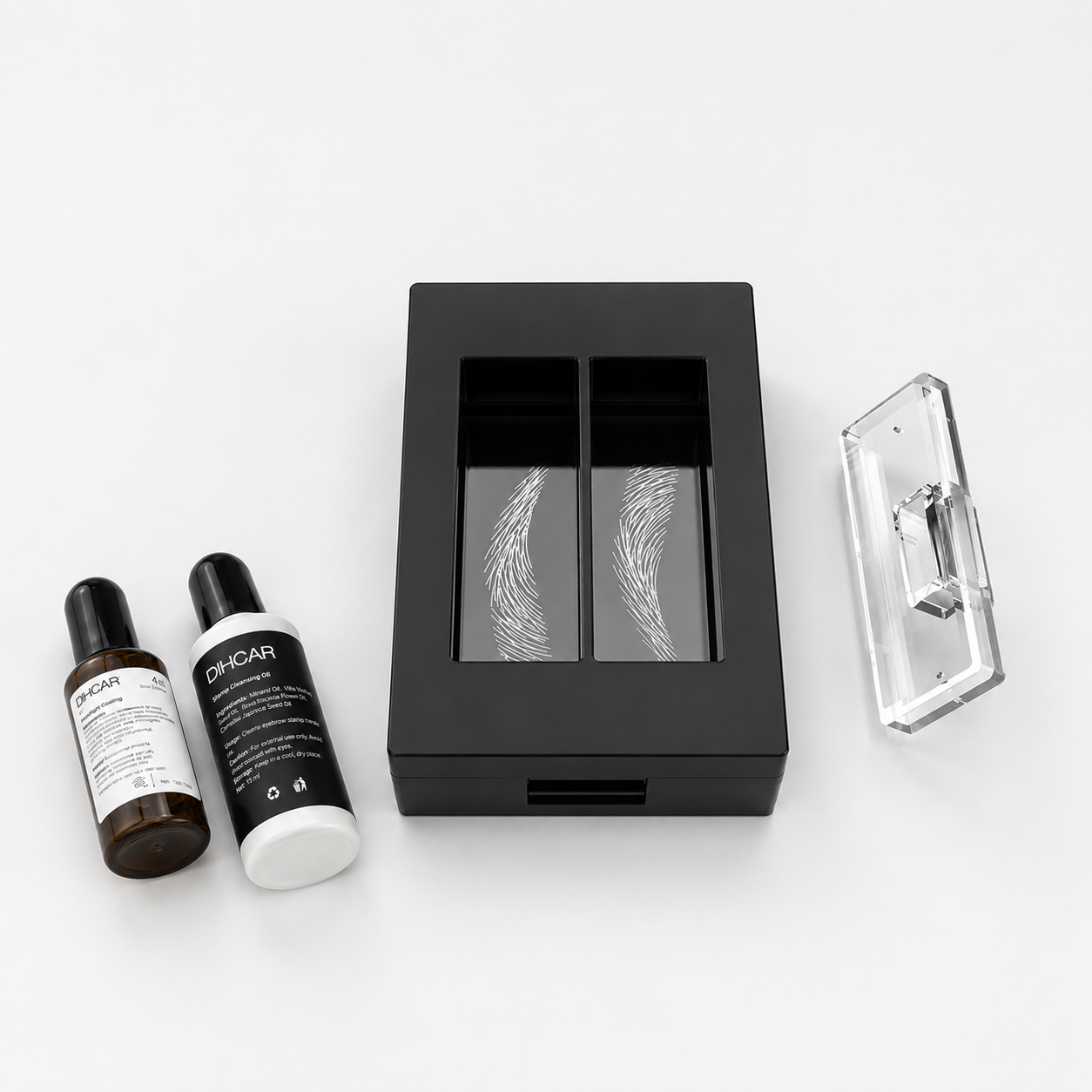 ✨ Reusable Hair-Stroke Eyebrow Stamp – Natural Waterproof Brows in Seconds