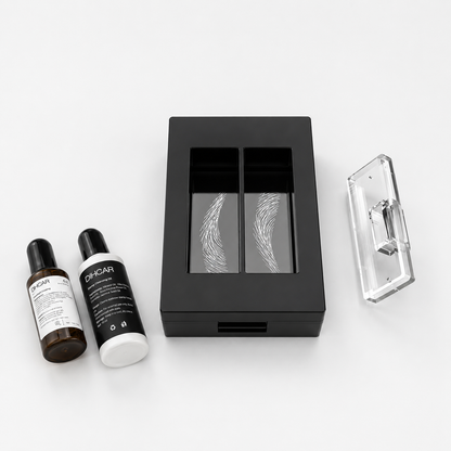 ✨ Reusable Hair-Stroke Eyebrow Stamp – Natural Waterproof Brows in Seconds