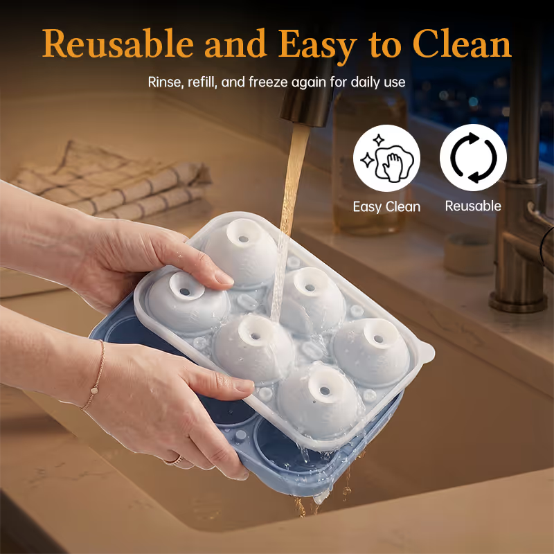 ⚾ Baseball Ice Ball Mold