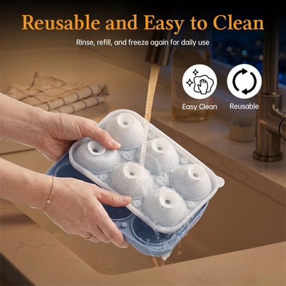 ⚾ Baseball Ice Ball Mold