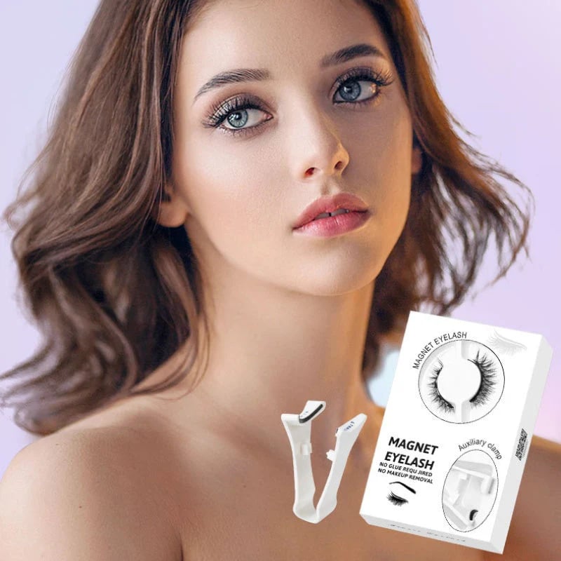 🎁 BUY 1 GET 1 FREE! ✨💗Reusable Magnetic Eyelashes with Applicator