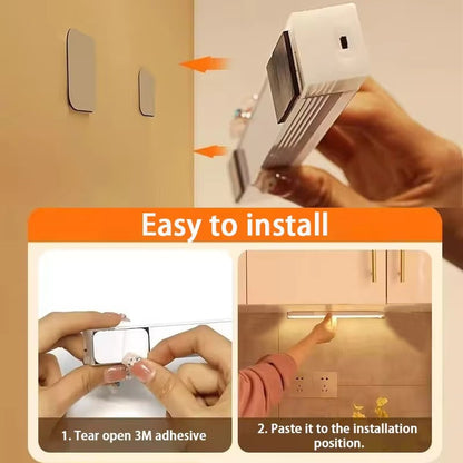 🥳2026 HOT SALE🥳💞50K+ SOLD!💡Punch-free Smart Sensor Magnetic Rechargeable LED Lights