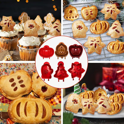 🔥3-Pack Non-Toxic Traditional Shape Hand Pie Bakery Molds