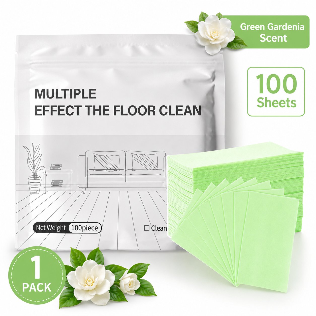 🫧Heavy-Duty Multi-Surface Dissolvable Cleaning Sheets