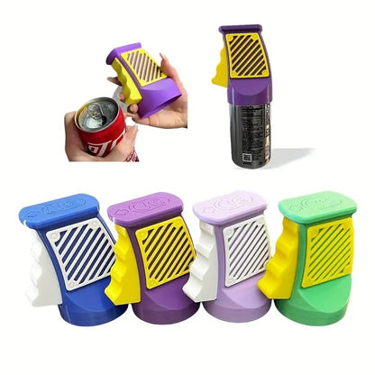 3D Printed Beverage Can Opener One-Press, Zero Mess