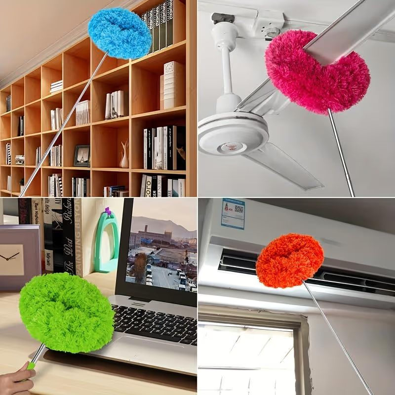✨ Stop Breathing In Ceiling Fan Dust! 🧹Retractable feather duster