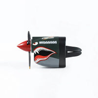 Green shark mouth