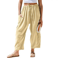 Yellow White Stripe