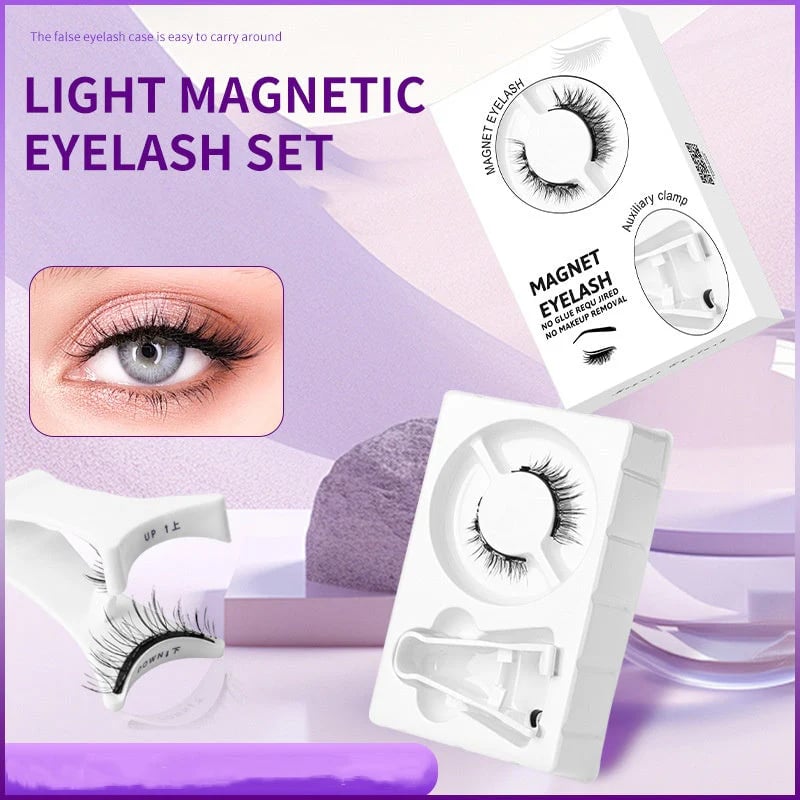 🎁 BUY 1 GET 1 FREE! ✨💗Reusable Magnetic Eyelashes with Applicator