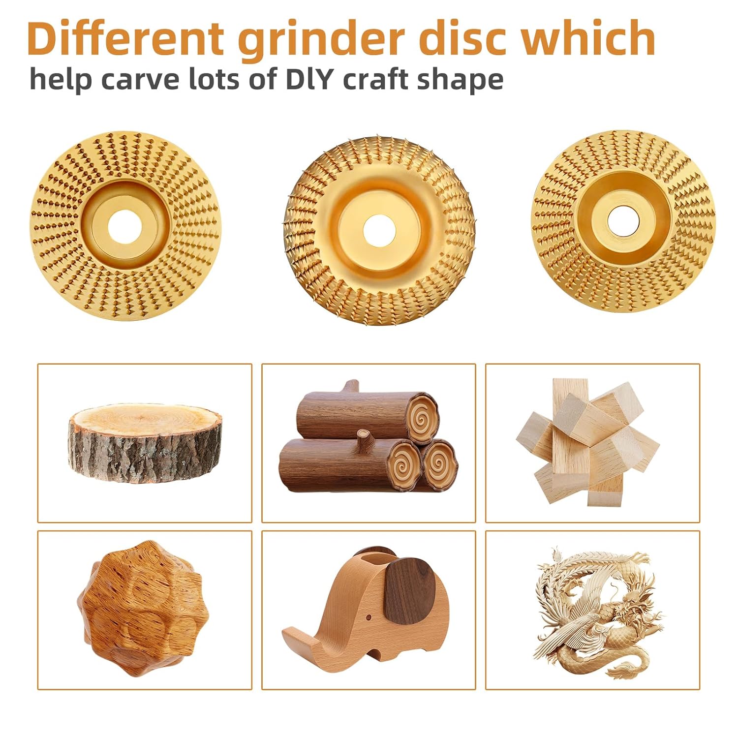 🔥🔥🔨3PCS Wood Carving Disc Set
