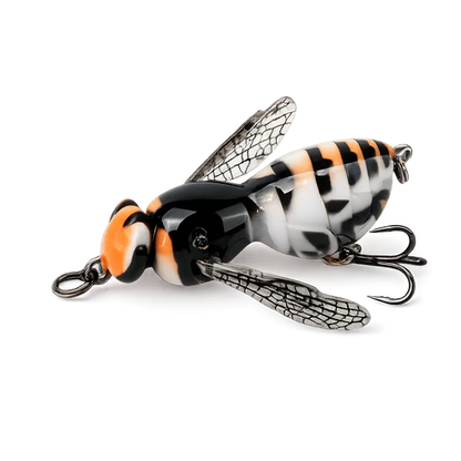 🔥💥 The Realest Sting: Bionic Wasp Topwater Lure [Must-Have] 🎣-Elite