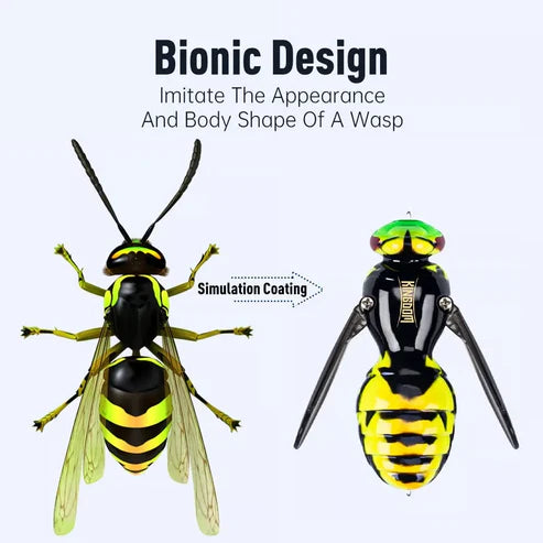 🔥💥 The Realest Sting: Bionic Wasp Topwater Lure [Must-Have] 🎣-Elite