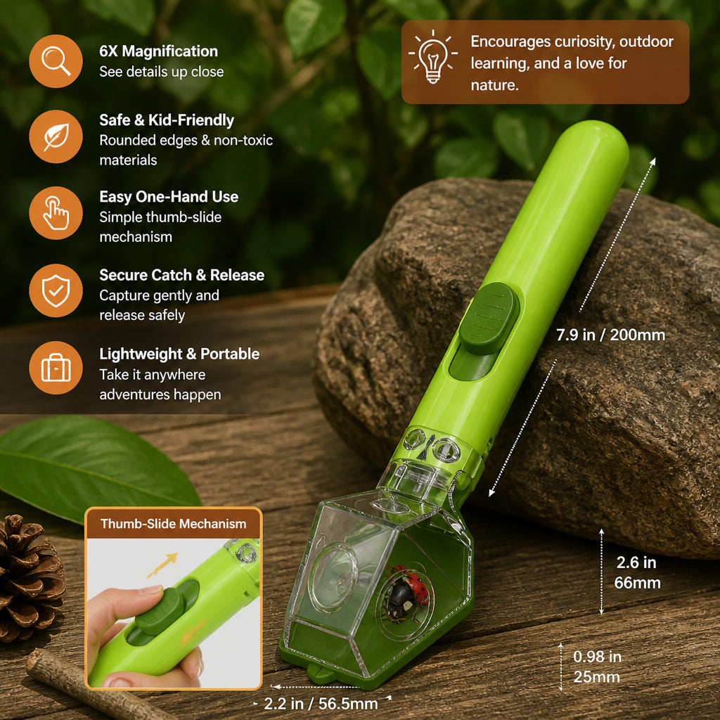 Kids Bug Catcher with 6X Magnifier
