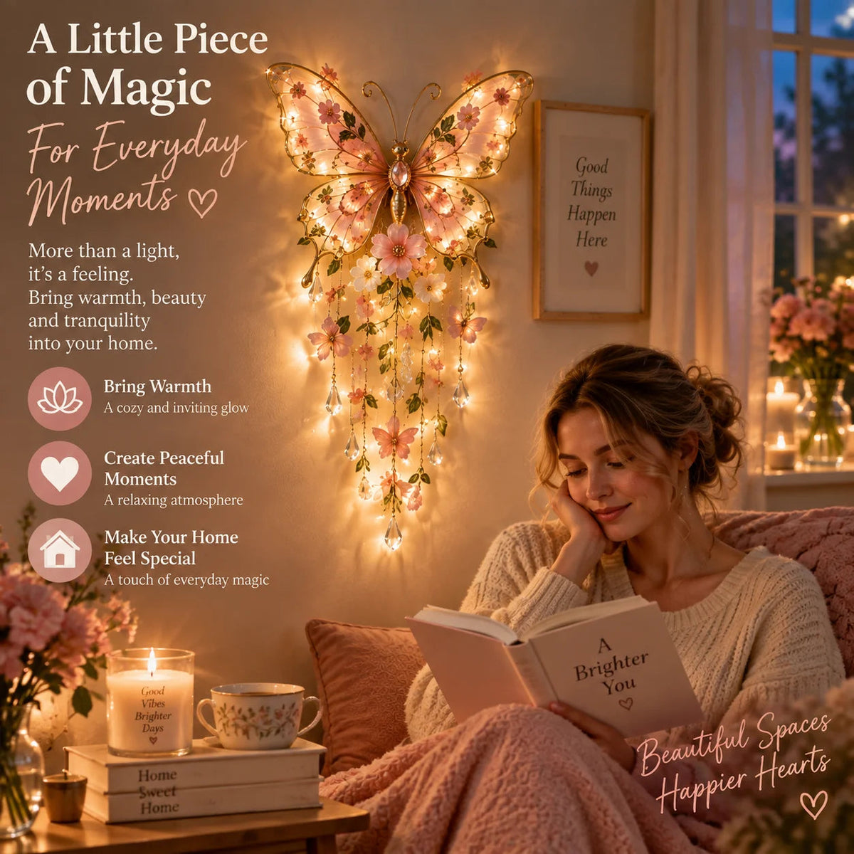 🔥Last Day 49%🦋 Butterfly Garden Light