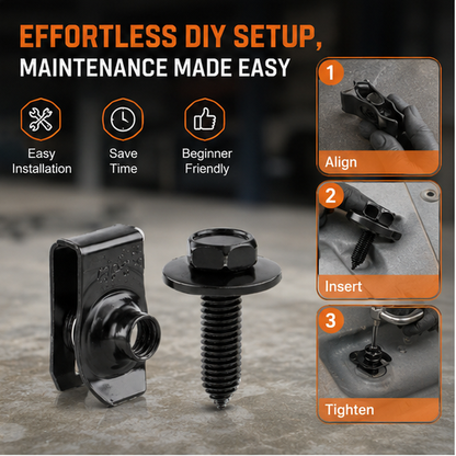 Car Splash Guard & Mud Flaps Hardware Clip Bolts🛠️