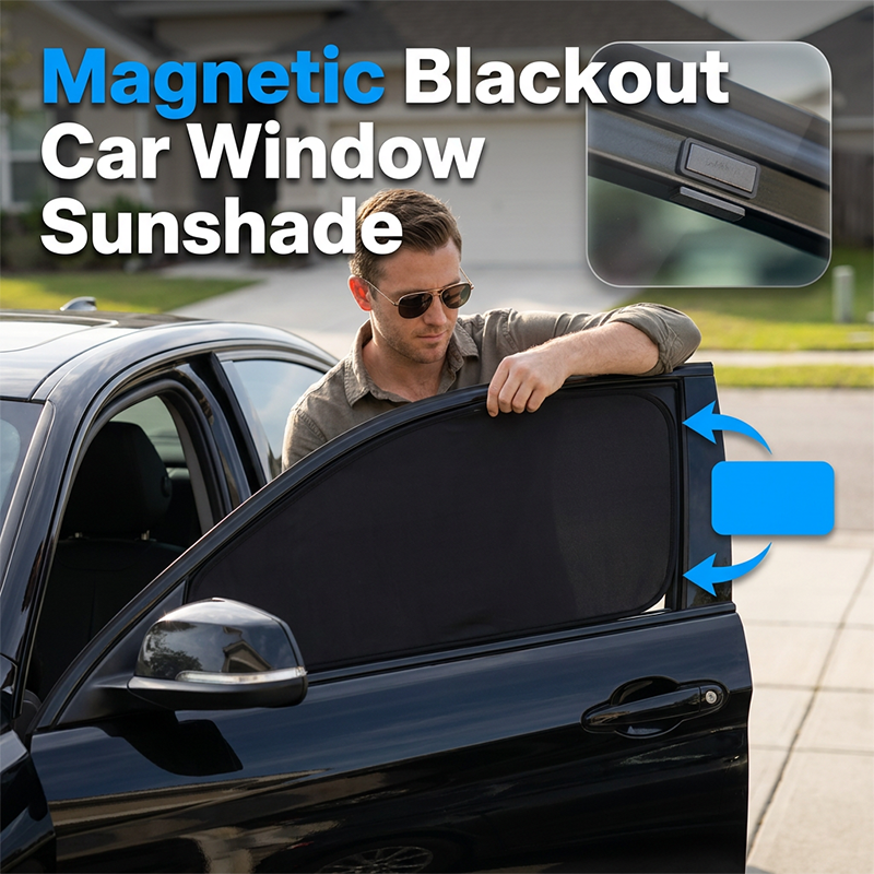 🔥Magnetic Car Window Sunshade