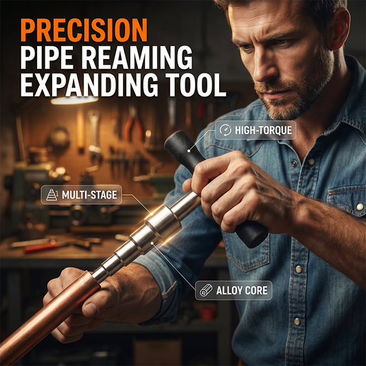 🔧Multi-Function Pipe Reaming & Expanding Tool