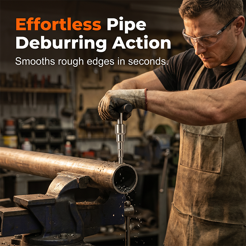 🔧Multi-Function Pipe Reaming & Expanding Tool