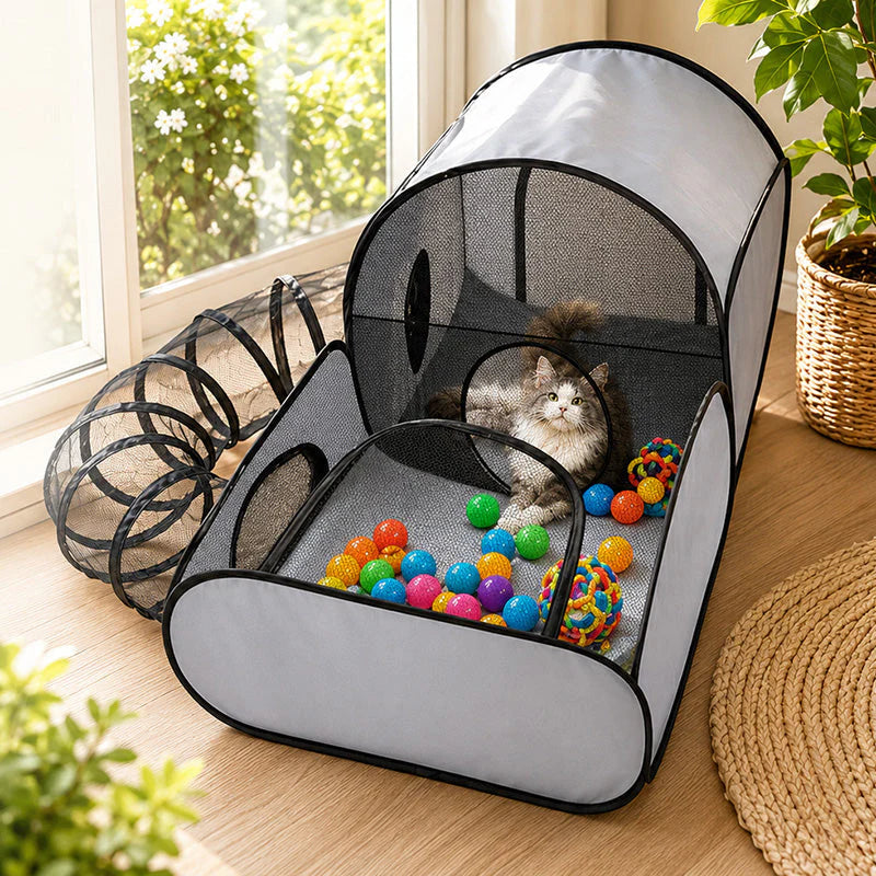 🐾 Turn Any Corner Into Your Cat’s Favorite Place Play. Hide. Nap. Repeat.