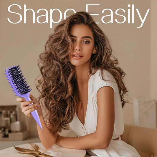 Ventilated Detangling Brush for Curly Hair 💇‍♀️💕