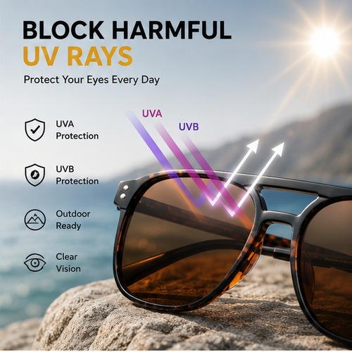 🔥💕Unisex Fashion UV-Protective Sunglasses