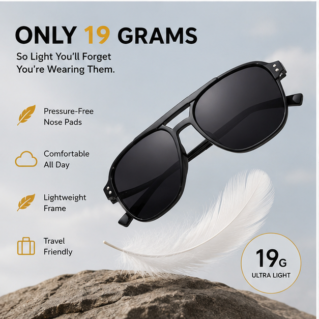🔥💕Unisex Fashion UV-Protective Sunglasses